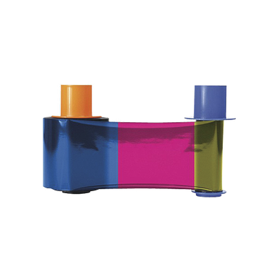 Cartucho ribbon YMCKOK / 200 impresiones / Para DTC4250e, DTC4000