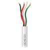 Bobina de 305 Metros / Cable de Cobre / 4 x 22 AWG / Riser / Color Blanco / Para Aplicaciones de Alarmas de Intrusión y Automatización