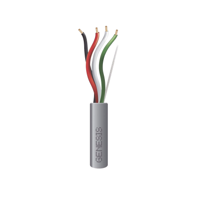 Bobina de 152 Metros / Cable 4 x 16 AWG / Color Gris / Aplicaciones de Control / Riser