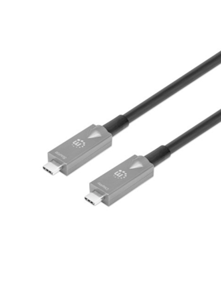 Manhattan - 356428 Cable USB-C de fibra óptica AOC USB 3.2 Gen 2 MCI1