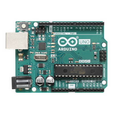 Arduino UNO REV3 / Una gran herramienta para iniciar en el mundo de la electrónica y la programación, Chip reemplazable, Adaptador para batería 9v