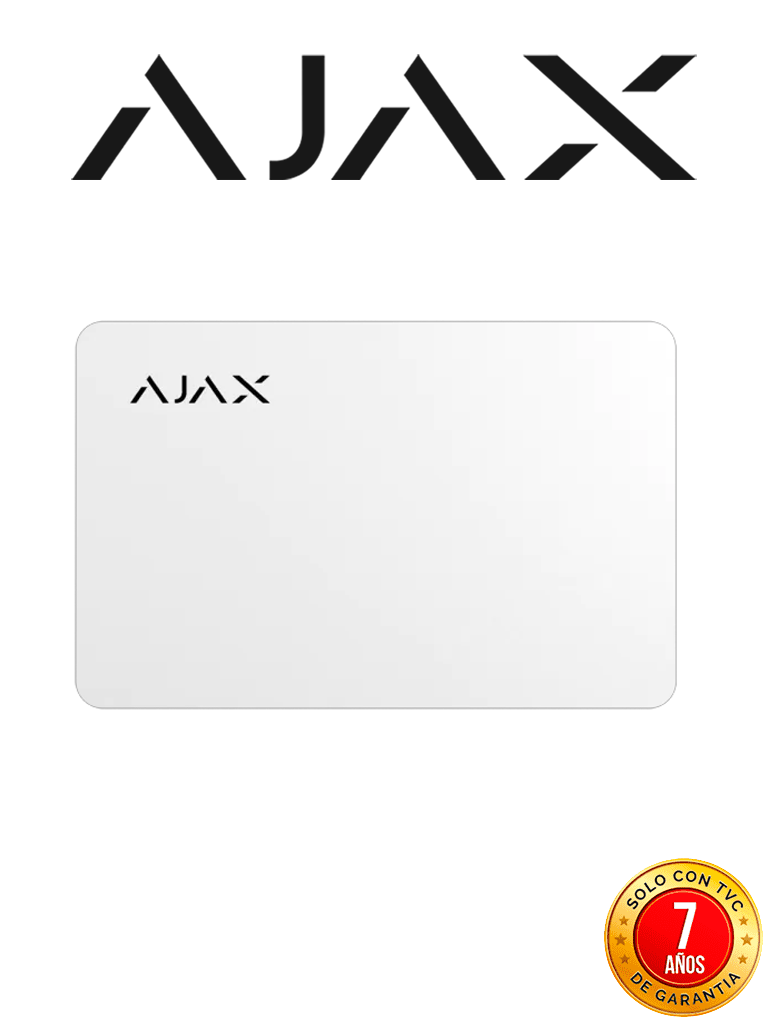 AJAX Pass - Paquete de 3 Piezas de tarjeta protegida sin contacto para teclado NUEVOAJAX MCI2