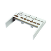 Soporte + Barra de Conexion (4 MOD) (4+2 ENTR.) IP40