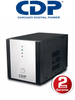 CDP R-AVR3008 - Regulador / 3000VA / 1500 W/ Especial para motores / 9 Terminales de salida / 1 Terminal de salida NEMA5-20R / Retardo a la flama RAVR