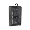 UPS de 825 VA/450 W, Topología Línea Interactiva, Entrada 120 Vca NEMA 5-15P, Tipo Gabinete Compacto, Con 8 Tomas NEMA 5-15R