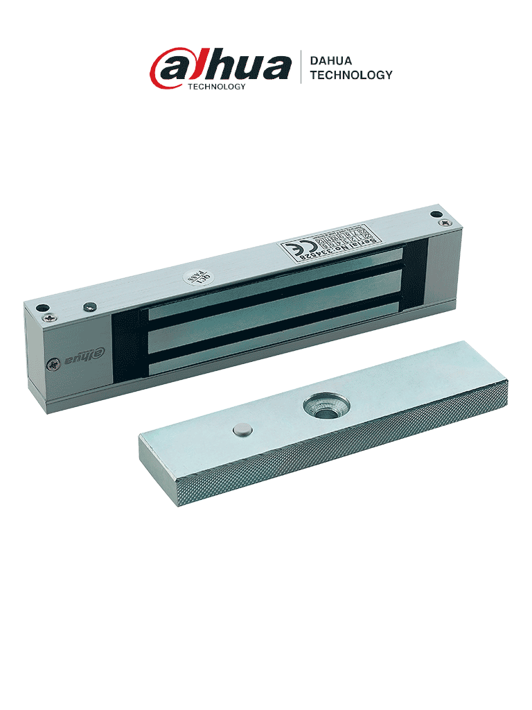 DAHUA ASF180A-V1 - Cerradura Magnética de 180 Kg/ 390 Lbs/ Indicador de Estado Led/ Material Antidesgaste y Magnetismo Anti-residual/ Aplicaciones en Puerta de Metal, Madera, Etc/ Ideal para Controles de Acceso y Videoporteros/ LoNuevo CERDE