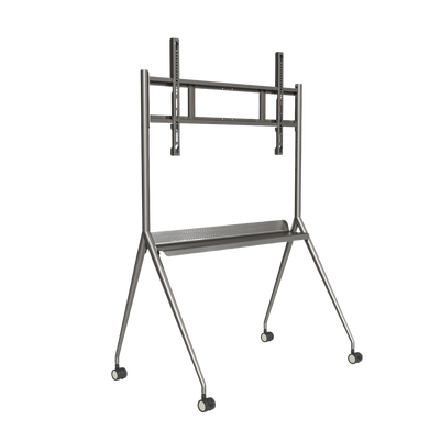 Montaje de Piso Móvil para Pantallas de 86 y 98 / Compatible con VESA / Incluye Soporte para Pantalla