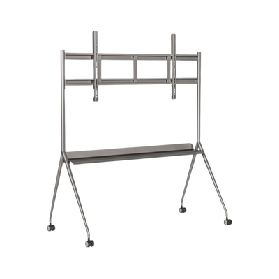 Montaje de Piso Móvil para Pantallas de 75 y 86 / Compatible con VESA / Incluye Soporte para Pantalla