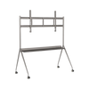 Montaje de Piso Móvil para Pantallas de 75 y 86 / Compatible con VESA / Incluye Soporte para Pantalla