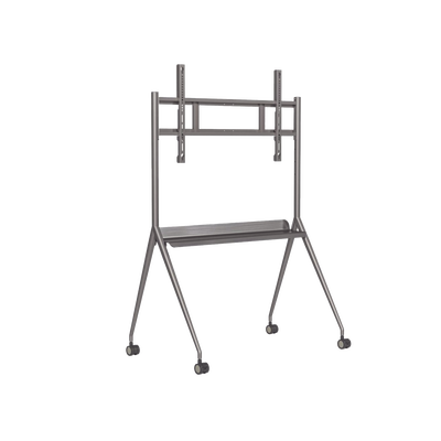 Montaje de Piso Móvil para Pantallas de 55 hasta 75 / Compatible con VESA / Incluye Soporte para la Pantalla