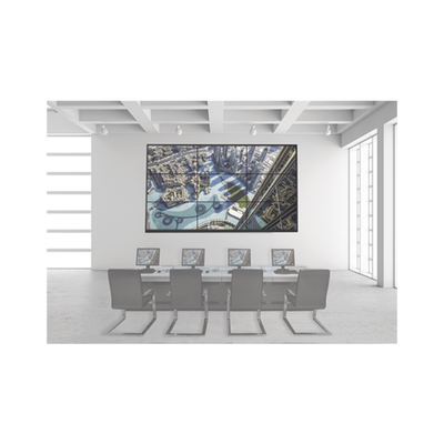 Kit Videowall 3X3 / Incluye 9 Pantallas de 55 / Decoder / Bases de Pared / Accesorios de Instalación