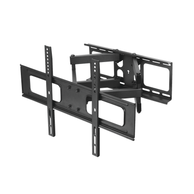 Montaje de Pared Universal Articulado para Monitores de 32 a 55 / Carga Máxima 50 Kg / Vesa 600 x 400 / 400 X 400 / 400 x 200 / Separacion de Pared de 7.6 cm a 51 cm / Acero / 15° de Inclinación