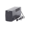 UPS de 850VA/510W / Topología Línea Interactiva / Entrada y Salida 120 Vca / Regulador de Voltaje AVR 80-150 Vca / Clavija NEMA 5-15P / 4 Tomas NEMA 5-15R /Sin RJ11 ni RJ45