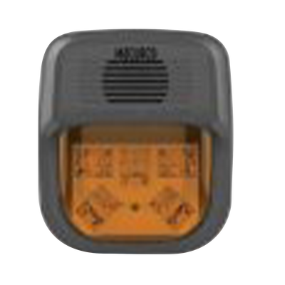 Sirena Estrobo Color Ambar Para Paneles y Detectores Macurco