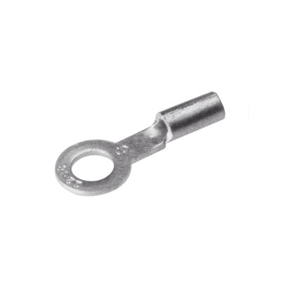 Zapata Terminal de Ojillo BURNDY para Tornillo 3/8 (10 mm) y Calibre 12-10 AWG.