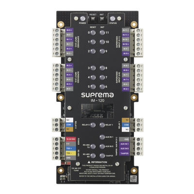 Módulo de Supervisión de 12 Entradas y 2 salidas de Relevador
