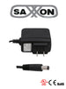 SAXXON KA12H1201000USH - Fuente de Poder Regulada / Alimentación de 12 Vcc 1 Amper / Conector Macho / Voltaje de Entrada: 100-240V / Ideal para Cámaras de CCTV , Controles de Acceso y Asistencia