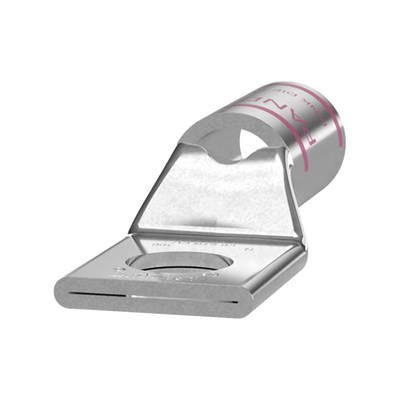 Zapata de compresión LCA1/0-3/8-X para cal. 1/0 Awg, Barreno para tornillo prisionero de 3/8, 10 Pz