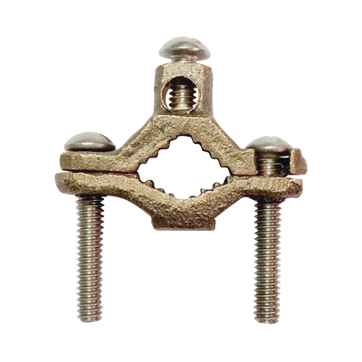 Conector para Tubo de hasta 1 1/4 a cable Cal. 4 AWG. Ideal para Aterrizaje de Torres TZ