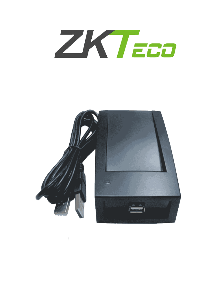 ZKTECO CR60W - Enrolador de Tarjetas Mifare Cardissuer / Conectividad USB para Registrar Huéspedes en Soluciones Hoteleras