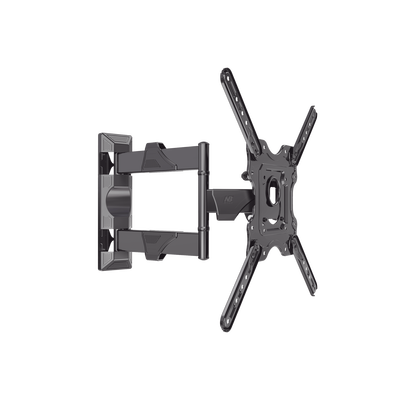 Montaje de Pared Articulado para Monitor de 32-55 / Soporta hasta 27.2 Kg / Vesa 400 x 400 / 100 x 100 / Acero / Separación a Pared de 5 cm a 40 cm