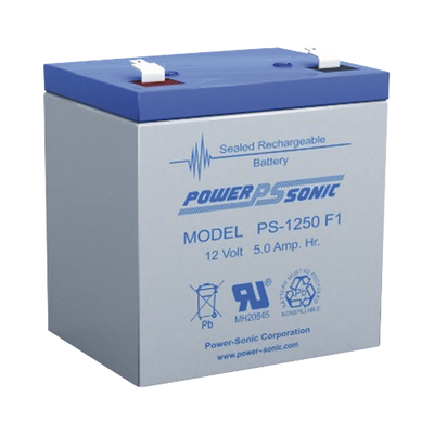 Batería 12V, 4.5AH, Para Respaldo, Tecnologías AGM/VRLA, 5 Años Vida Útil, Terminales F1, Reconocida UL