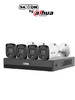 SAXXON SUA-KIT/XVR1E04-I/4-B20P-0280B - Kit 4 Canales HDCVI 1080P/ 4 Cámaras B20P 2.8mm Apertura Hasta 100°/ Grabador Soporta Hasta 5 Canales IP y Detección de Movimiento Inteligente/ Policarbonato/ LoNuevo SAXI GSA GSS