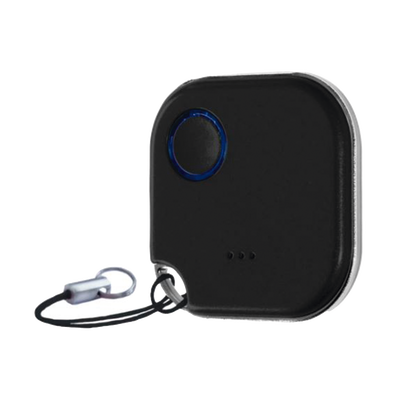 Botón Bluetooth Inalámbrico color Negro, programe escenas de Shelly y ejecútelas con uno o varios clic