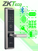 ZKTECO TL300B - Cerradura Inteligente con Bluetooth, Capacidad para 100 Huellas Dactilares, 100 Tarjetas y 100 Contraseñas, Compatible con Puertas Izquierdas y Derechas HD2