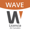 Licencia Wisenet Wave Para 32 Canales de Grabador Hanwha