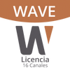 Licencia de 16 Canales de Grabación Wisenet Wave Profesional