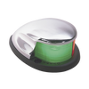 Luz Bi-Color de Montaje Horizontal con Carcasa Cromada para Embarcaciones a Motor Menores de 20 Metros