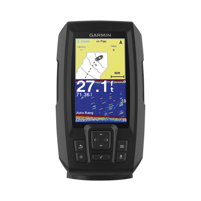Ecosonda STRIKER Plus 4 con pantalla de 4.3 y transductor de doble haz