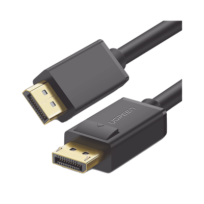 Cable DisplayPort 1.2 Macho a Macho | Longitud 3m | Versión DP1.2 | Soporta 4K@60Hz; 2K@144Hz | Soporta 3D | Color profundo de 8 y 10 bits | Blindaje Interno Múltiple | Cobre Estañado 28AWG | Botón de Liberación.