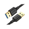 Cable USB-A 3.0 a USB-A 3.0 / 1 Metro / Macho a Macho / Conector Niquelado / Núcleo de Cobre Estañado / Blindaje Múltiple / Velocidad 5Gbps / No Requiere Controlador / Compatible con USB2.0 Y USB 1.1