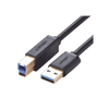 Cable USB-A 3.0 macho a USB-B macho / Ideal para Impresora, Escáner, Pianos, Barras de sonido, etc. / Plug & Play / Compatibilidad Universal / 2 metros