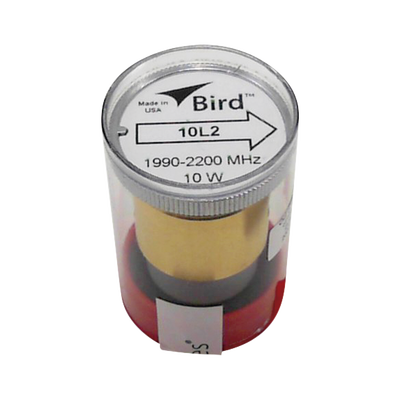 Elemento de 10 Watt en linea 7/8 para Wattmetro BIRD 43 en Rango de Frecuencia de 1990-2200 MHz.