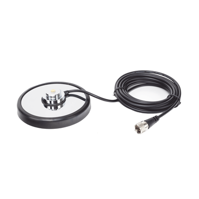 Montaje magnetico para antenas de 3/4 (Nmo), 5 m de cable RG-58A/U, conector UHF (PL-259) macho, diámetro de 5