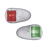 Set de Luces Laterales de Montaje Horizontal con Carcasa de Acero para Embarcaciones a Motor de Menos de 12 Metros