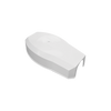 Refacción para 1601/1603 / Tapa plástica para enganche de mástil / Color Blanco