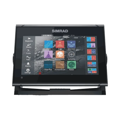 GO9 pantalla de navegación de 9 touch screen multi-funcional con transductor de 83/200 kHz incluido.