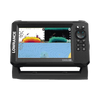 Eagle-7 ecosonda en pantalla horizontal IPS de 7 pulgadas, incluye transductor skimmer 50/200 kHz
