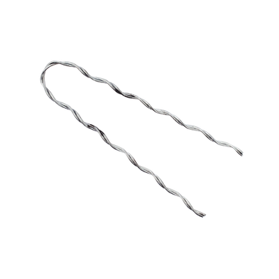 Remate Preformado para Fibra Óptica Mini Figura 8, Span 80 m, para mensajero de acero con diámetro Φ 1.6 mm - 1/16
