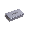 Adaptador USB-A hembra a USB-A hembra / USB 3.0 / Velocidades de Transferencia de Datos de hasta 5 Gbps / Carcasa de Aluminio / Compacto y Portátil / Plug & Play / Compatible con versiones anteriores de USB.