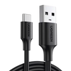 Cable USB-A a USB-C | 2 Metros | Carga y Sincronización de Datos | Carga Rápida 60W | Datos 5 Gbps | QC 3.0/2.0 | FPC | AFC | Protección Integrada | Duradero y Flexible| Caja ABS | Cubierta de TPE | Color Negro.