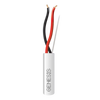 Bobina de 152 Metros (500 Pies) de Cable / 2 x 18 AWG / Riser / Color Blanco / Para Aplicaciones en Alarmas de Intrusión, Control de Acceso, Automatización, Interfonos, TV Porteros, Audio y Voceo