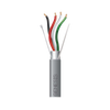 Carrete de 305 Metros (1000 Pies) / Cable 4 x 18 AWG / Color Gris / Blindado / Riser / Aplicaciones de Audio Control de Acceso y Automatización
