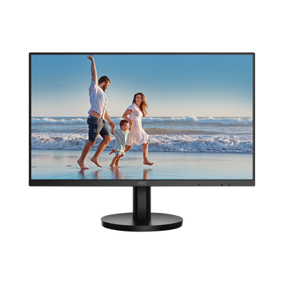 Monitor LED de 23.8 VESA, Resolución 1920 x 1080 Pixeles, Entradas de Video VGA/HDMI. Panel VA LCD Backlight LED. Ultra Delgado