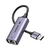 Adaptador USB-A 3.0 a Ethernet 2.5G | Chip de Última Generación RTL8156BG | Indicadores Led | Caja de Aluminio | Diseño Reforzado | Compacto y Portátil | Compatible con Laptop /PC/NAS/Enrutador/Switch de Ethernet, etc.