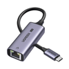 Adaptador USB-C 3.1 GEN1 a Ethernet 2.5G | Thunderbolt 4/3 | Chip de Última Generación RTL8156BG | Caja de Aluminio | Diseño Reforzado | Indicadores Led | Compacto y Portátil.